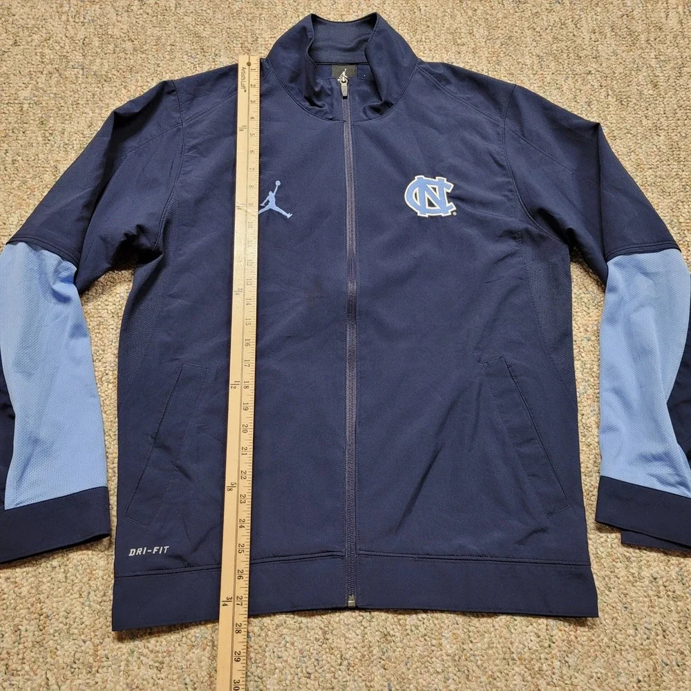 Jordan‎ UNC Tar Heels Tracksuit Men Small Navy Blue Dri-FIT Warmup Jacket Pants